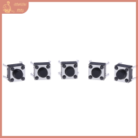 ? TOOL 20pcs Mini Micro Momentary สัมผัสปุ่มกด6*6*5mm 4 PIN เปิด/ปิด