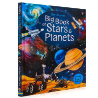 The Usborne Big Book of stars and planets English original picture book space science popularization childrens picture book hardcover large open folding inner page