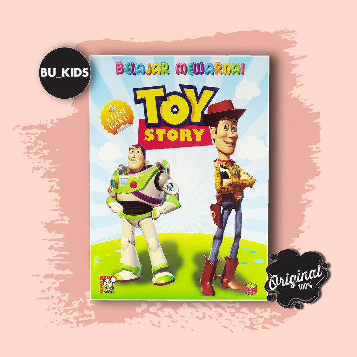 BUKU MEWARNAI ANAK / MEWARNAI TOY STORY | Lazada Indonesia