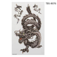 |Zhi| กันน้ำชั่วคราว stickertattoo Dragon Phoenix Body ARM leg Art Sticker เย็น