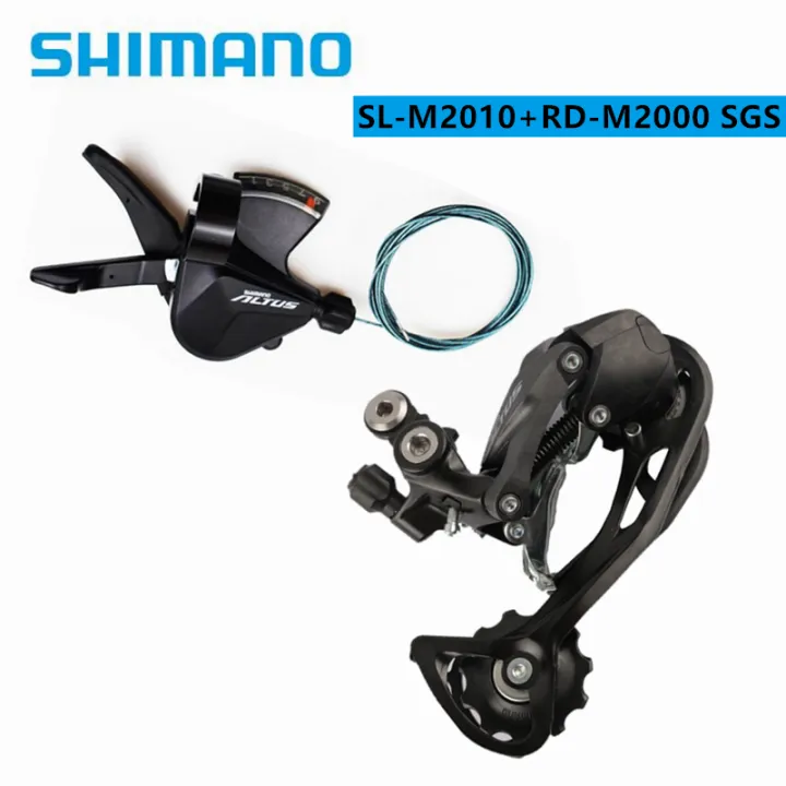 Shimano ALTUS M2010 M2000 M370 SL+RD 9 Speed Right Shifter With Rear ...