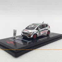 INNO 1:64 Model Car Fit 3 Js Racing No.67อัลลอยด์ Die-Cast Vehicle Silver