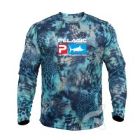 【YF】 Pelagic Fishing Shirt UPF 50  Long Sleeve T-shirt Mens Fitness Train clothing Sun UV Protection Clothes Camisa De Pesca