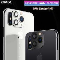 สำหรับ iPhone X XS Max เปิด11 Pro Max เลนส์กล้องถ่ายรูปเปลี่ยนสำหรับ iPhone 11 Pro ปกสูงสุดกระจกเทมเปอร์ Protector Len