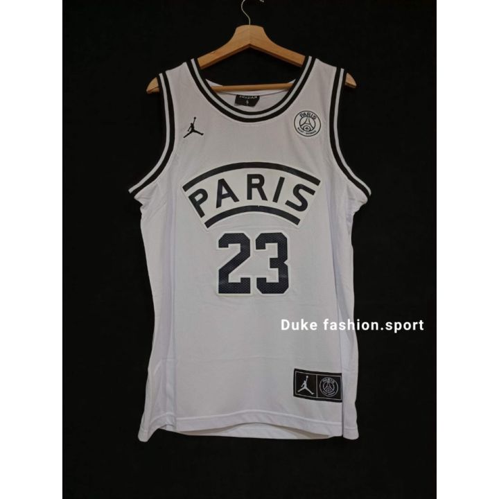 เสื้อกีฬาบาสเก็ตบอล-ลายทีม-nba-jersey-23-michael-jordan-paris-basketball-jersey-greater-paris23no-เสื้อกีฬาแขนสั้น-ลายทีม-jordan