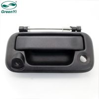 GreenYi กล้องสำรองถอยหลังพร้อมมือจับประตูท้ายสำหรับ Ford F150 F250 F350 F450 F550รถกระบะ