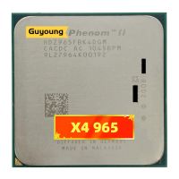 Phenom II X4 965X965 3.4 GHz Quad-Core AM3เต้ารับ HDZ965FBK4DGM เครื่องประมวลผลซีพียู