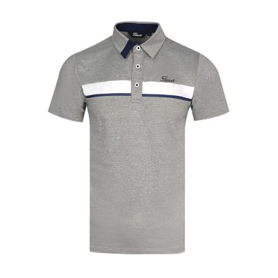Golf clothing mens short-sleeved outdoor casual sports T-shirt Polo breathable quick-drying golf top XXIO J.LINDEBERG Castelbajac SOUTHCAPE Honma ANEW Mizuno FootJoy●✱◑