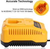 ที่ชาร์จแบตเตอรี่ Dewalt 7.2V-18V แบตเตอรี่ Nimh DC9096 DC9098 DW9099 DW9072 DW9057 DW9091วันหยุด