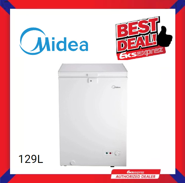 MIDEA Chest Freezer WD129 / 129L Chest Freezer / Peti Sejuk Beku