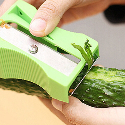 ที่โดดเด่นเครื่องเหลาผักผลไม้แครอทเครื่องตัดบางแตงกวา Curl Slicer Sharpener Peeler ครัวเครื่องมือ