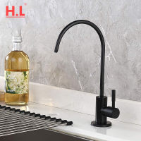 Stainless Steel Black Kitchen Faucets Direct Drinking Tap for Kitchen Sink Drinking Water Anti-Osmosis Purifier Faucet