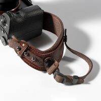 Luxury Camera Leather Wrist Strap DSLR Hand Belt Holder Shockproof Strap Waterproof Quick Release for Canon Nikon Sony Fujifilm