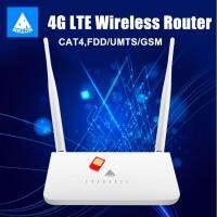 4G Wifi Router 300Mbps 4 Antenna External+internal Anternna Srong Signal Booster รองรับใช้งาน Wifi ได้พร้อมกัน 32 user+-