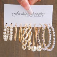 【DT】hot！ LETAPI Twist Drop Earrings Set Metal Dangle for Hollow Gold Color Earring Wedding Jewelry