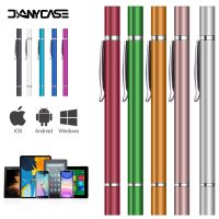 2 in 1 Stylus Pen For Tablet Mobile Android iOS Phone iPad Xiaomi Samsung Universal Touch Pen Drawing Pencil Accessories Pens