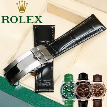 Rolex watch leather online belt