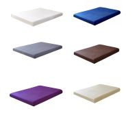 【hot】！ 1pcs 100 Polyester Fitted Sheet Mattress Cover With Elastic Band Bed Wholesale Drop shipping