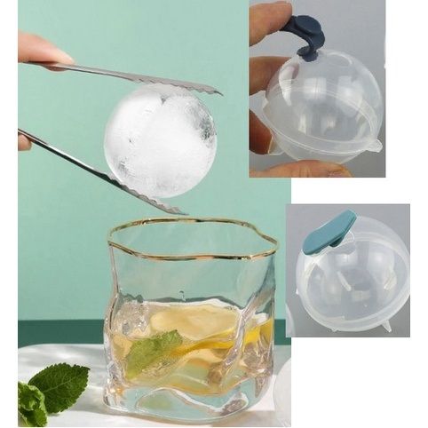 Round Ice Ball Mould Cocktails Tequila Cold Drink Round Ice Cube