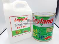 ชุดสีพื้น Leyland :ประกอบด้วยน้ำยาวอชชิ่งฟิลเลอร์รถยนต์ (4L) และ Wash Primer   (สีกากีเเกมเขียว) 3.6L ผสมพ่นพื้นสแตนเลส