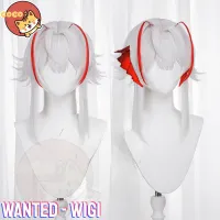 Cocos Game Arknights Wanted W Cosplay Wig Game Cos Arknights Wig W Ambience Synesthesia Cosplay Silver Wig