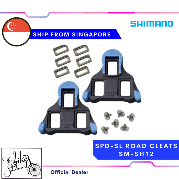 Taques De Pedale Shimano SM-SH12 - 2 Gradés 24 Pour Pédales SPD-SL