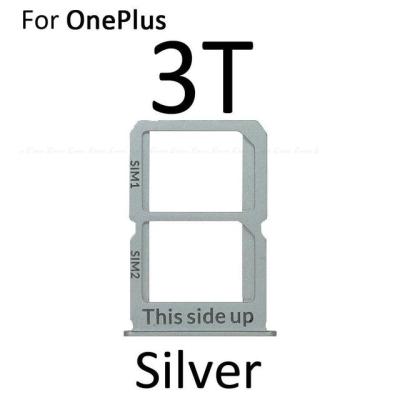 【❂Hot On Sale❂】 anlei3 ถาดใส่ซิมการ์ดสำหรับ Oneplus 3 3T 5 5T ที่ใส่ซิมการ์ดซ็อกเก็ตอะไหล่ซ่อมทั้งหมด