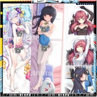 Dakimakura ปลอกหมอน Blue Archives Sirasu Azusa และ Kasumizawa Miyu และ Rikuhachima Aru Blue Archives เกม อะนิเมะ ตัวละคร ปลอกหมอน ตัวการ์ตูน โยนร่างกายที่กำหนดเอง