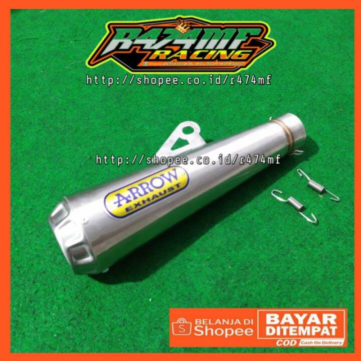 Arrow Exhaust Universal (Silincer Only) Inlet 50/51mm Lazada Indonesia