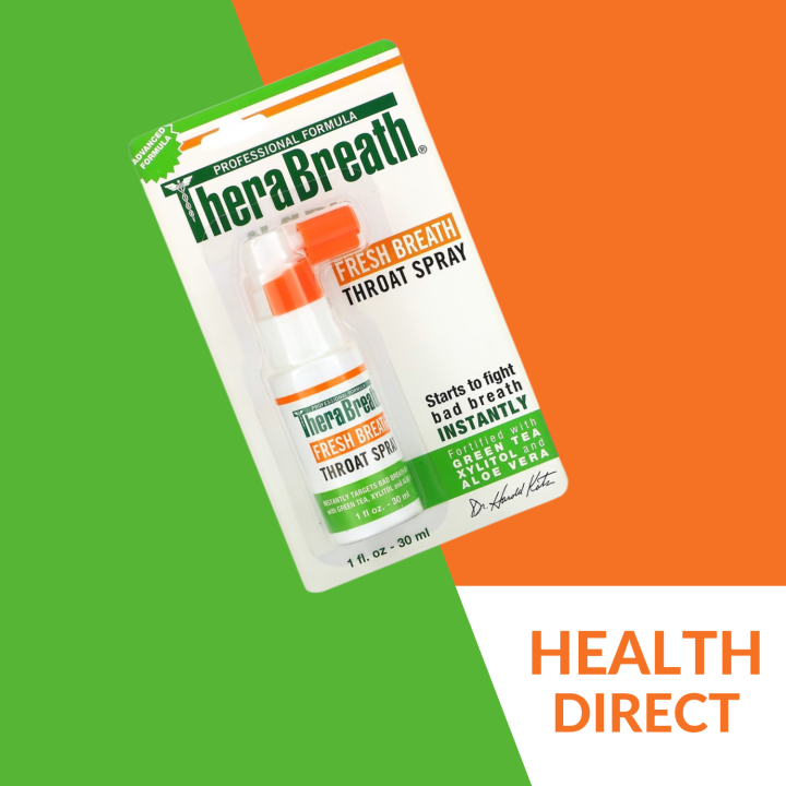 TheraBreath Fresh Breath Throat Spray 1 fl oz (30 ml) Lazada PH