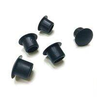 10mm 11mm Hole PVC Soft Rubber Plug Cover Flexible Glue Waterproof Cap Plug Pipe Fittings 50pcs