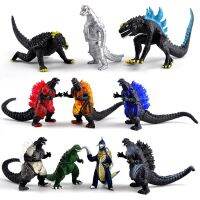 หุ่นฟิกเกอร์ Pvc แอคชั่นสำหรับเด็กผู้ชาย10ชิ้น/เซ็ต Gojira