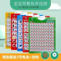 Children pinyin audio chart infants and young children look at the picture learn digital chart reading literacy CARDS/enlightenment toys
