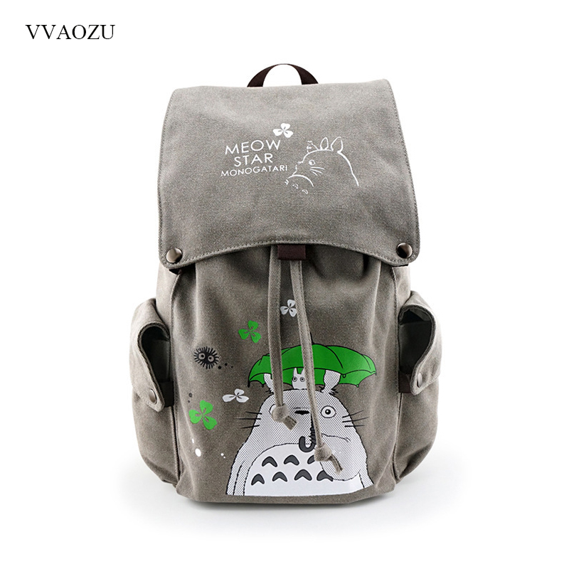 Large Capacity Attack on Titan Backpack Canvas Rucksack Anime Book Bag Laptop Bag