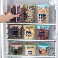 【LZ】 Caixa de armazenamento de alimentos tanque de armazenamento de plástico frasco de armazenamento de cozinha tanque de armazenamento de cereais recipiente de armazenamento de alimentos