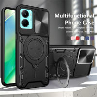 เกราะกันกระแทกเคสโทรศัพท์สำหรับ Realme C33ตัวยึดกล้อง2023ฝาครอบด้านหลังแบบเลื่อนยากดีไซน์ใหม่ RMX3624 RMX3627