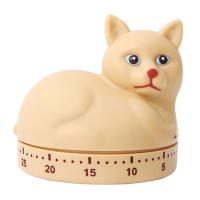 Kitchen Timer Cute Cat Figure Clocks Countdown Alarm Timer Baking Cooking Learning Work Time Timer Portable Cooking Aid