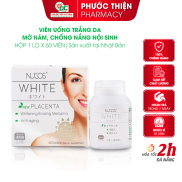 Viên uống đẹp da của Nhật Nucos White trắng da, chống nắng