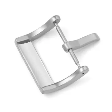 Stailness Steel Buckle Matte/Glass Leather Belt Buckles – Metal