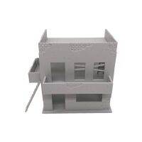 Outland Models Damaged Ruin House Background Building 1:72