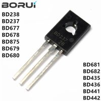 10pcs BD237 BD679 BD680 BD681 BD682 TO-126 BD238 BD677 BD678 BD875 BD435 BD436 BD438 BD441 BD442 TO126 Transistor WATTY Electronics