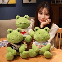 【CW】30cm Kawaii Cartoon Frog Cosplay Dress Up Plush Toys Stuffed Lovely Animals Doll Soft Baby Pillow For Kids Girls Birthday Gift