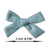 Bulk 36pclot Newborn Print Cotton Fabric Bows With Clips or Headband Knotted Hair Bow For Children Kids Girls Hair Accessories