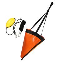 Sea Anchor Drogue + PVC Kayak 32 Anchor Tow Rope Throw Line For Boat