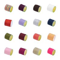 【YF】卍  100yards/roll 38 Colors 0.8mm Cord Thread Chinese Knot Macrame Beading Braided String Tassels Making