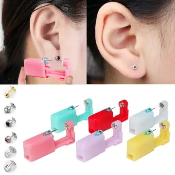 Disposable Safe Sterile Nose Ear Piercing Unit Cartilage Tragus