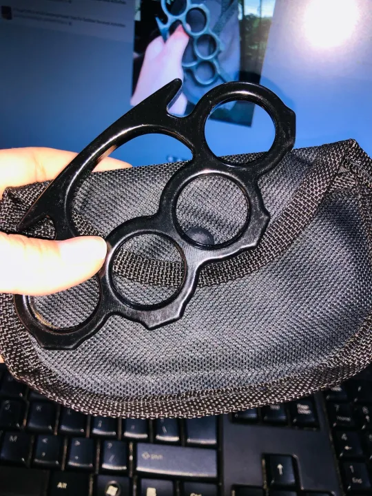 4 Finger Black With Pouch Lazada PH