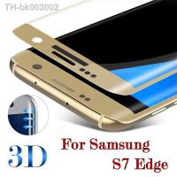 ♠❁♚ 3D Protective Glass On The For Samsung Galaxy S7 Edge Tempered Glass S7edge S 7 Glas Screen Protector Cover Protection tremp