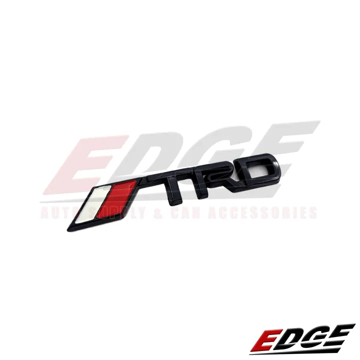 Emblem Trd 14x86cm Toyota Sport Adhesive Ready Sticker Name