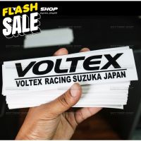 สติกเกอร์​VOLTEX สติกเกอร์VoltexRacing VOLTEX VOLTEX RACING #สติ๊กเกอร์ติดรถยนต์ 3m  #สติ๊กเกอร์ติดรถ   #สติ๊กเกอร์ติดรถ ญี่ปุ่น  #สติ๊กเกอร์ติดรถยนต์ ซิ่ง